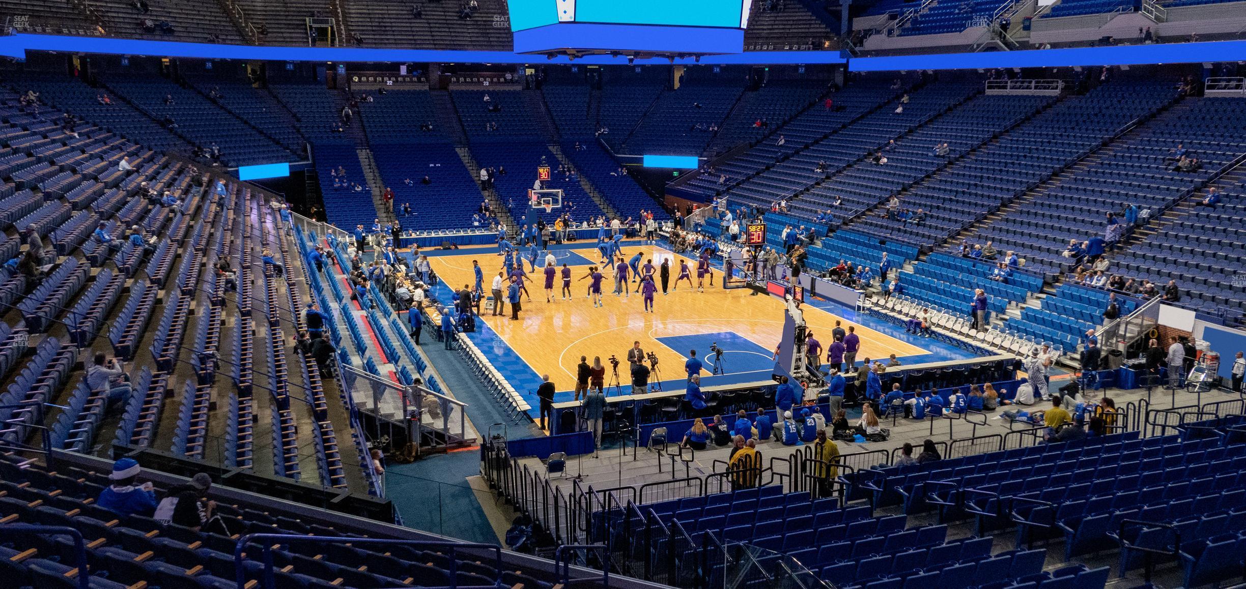 Seating view for Rupp Arena Section 42