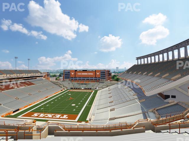 Seating view for Darrell K Royal - Texas Memorial Stadium Section 113