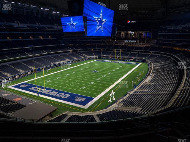 Seating view for AT&T Stadium Section Silver Suite 420