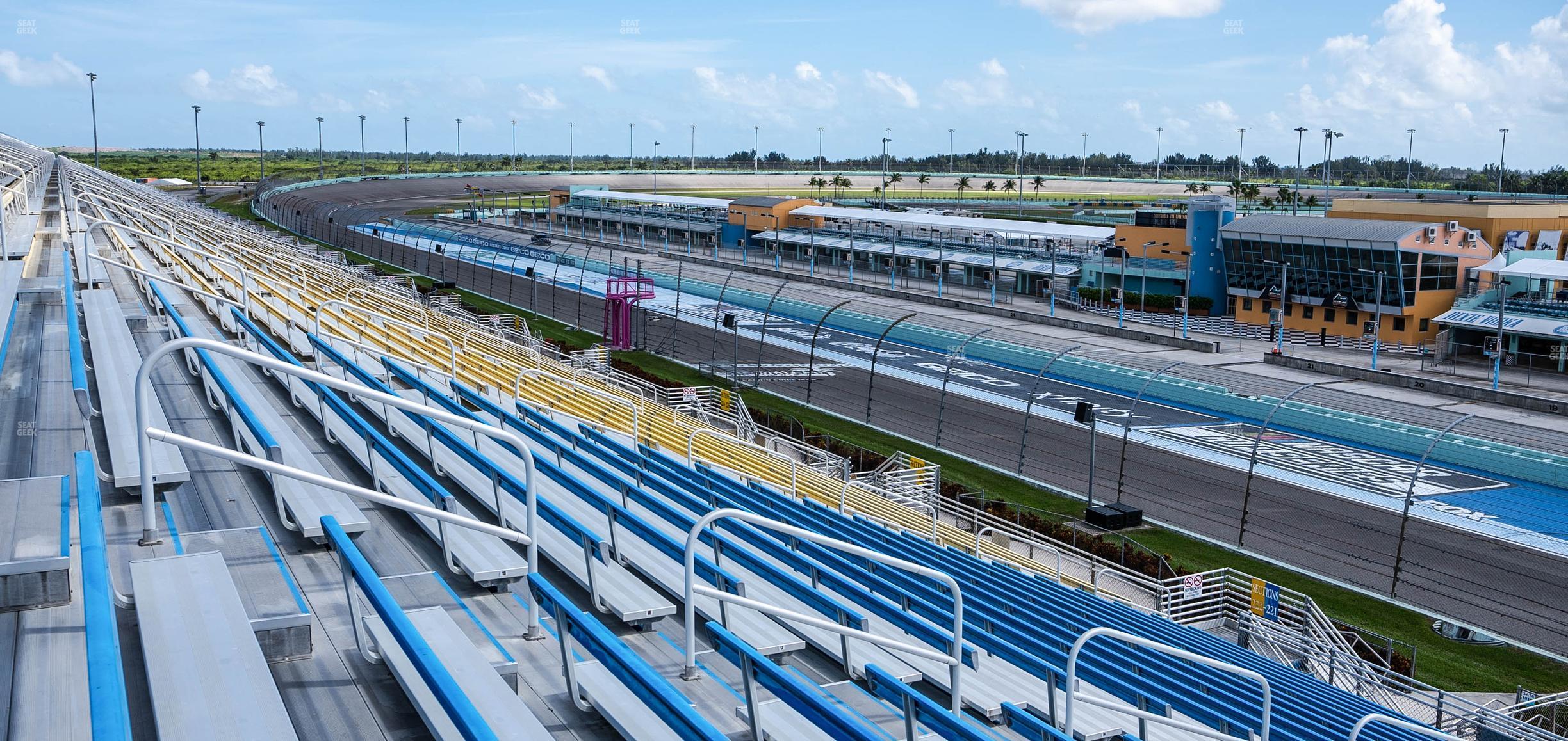 Seating view for Homestead-Miami Speedway Section 220