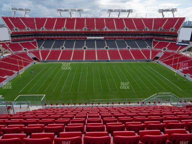 Seating view for Raymond James Stadium Section 310