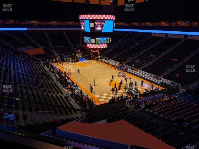 Seating view for Thompson-Boling Arena at Food City Center Section 231