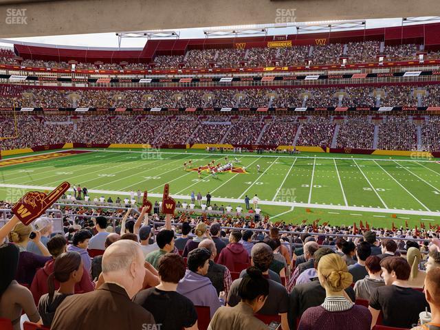 Seating view for Northwest Stadium Section 220