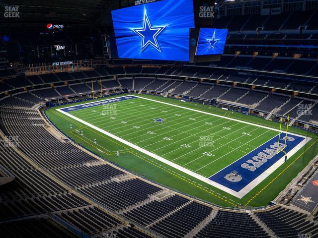 Seating view for AT&T Stadium Section Star Suite 622