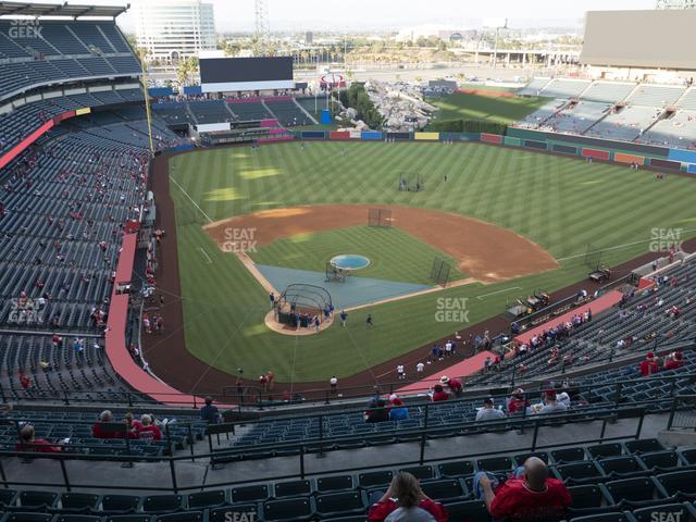 Seating view for Angel Stadium of Anaheim Section 523