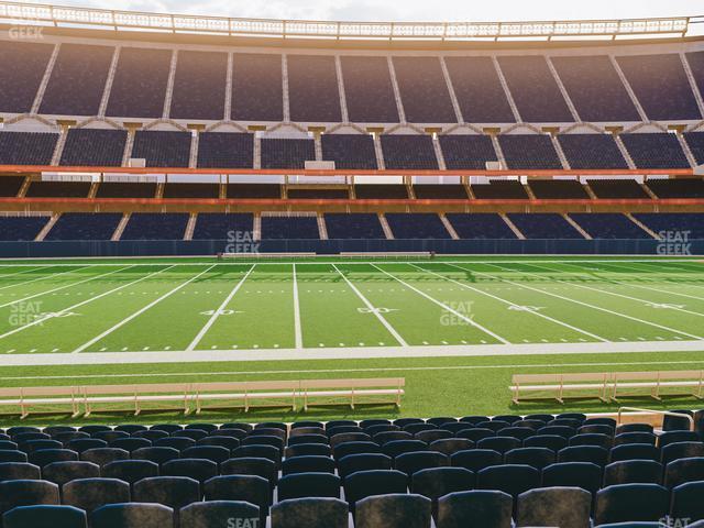 Seating view for Soldier Field Section 110