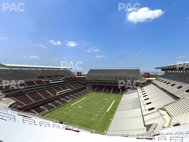 Seating view for Kyle Field Section 343