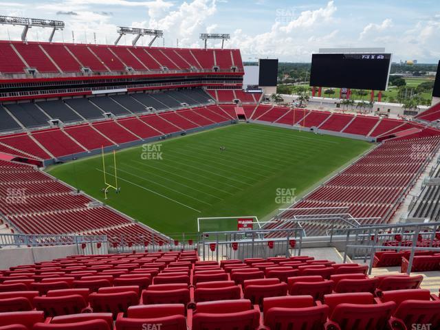 Seating view for Raymond James Stadium Section 302