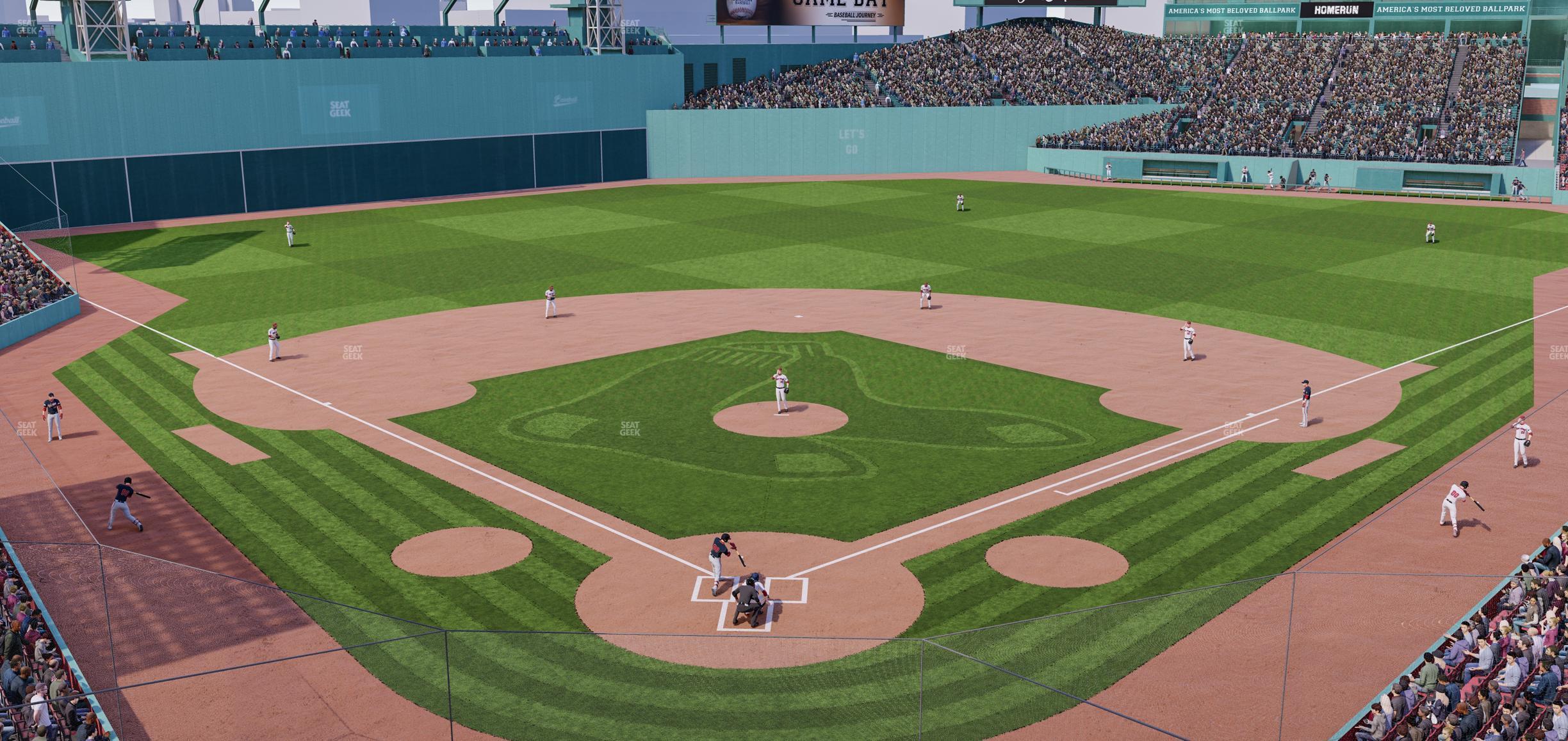 Seating view for Fenway Park Section Dell Technologies Club 3