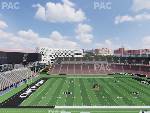 Seating view for Nippert Stadium Section Premium Club 358