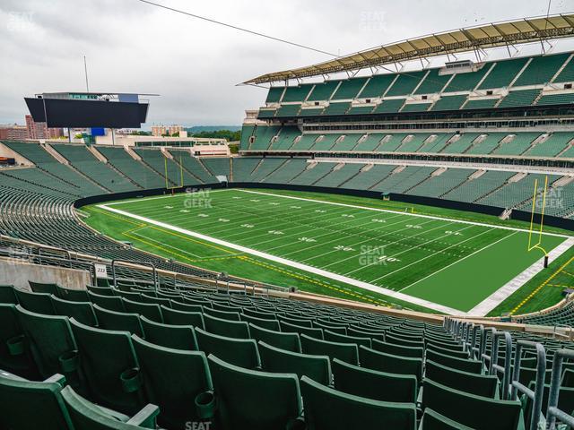 Seating view for Paycor Stadium Section 233 N