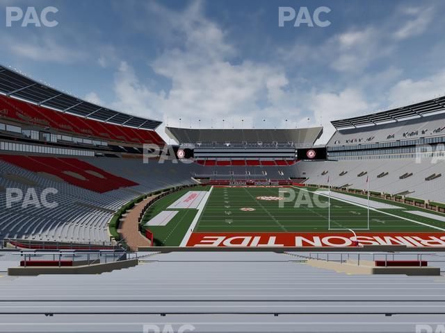 Seating view for Bryant Denny Stadium Section S 6