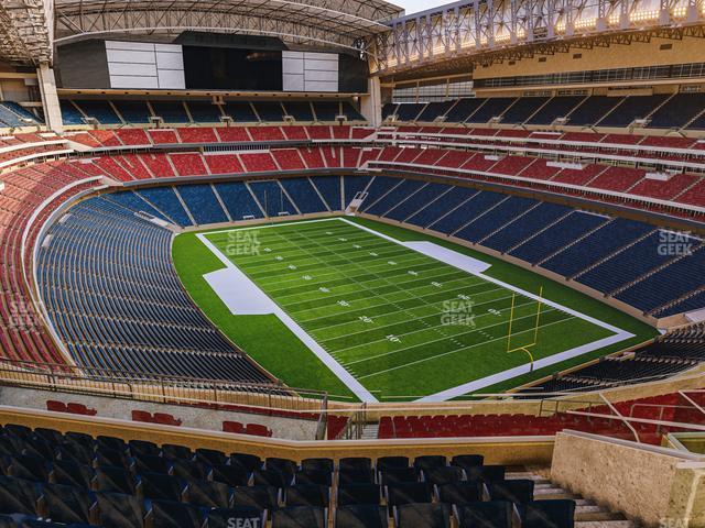 Seating view for NRG Stadium Section 652