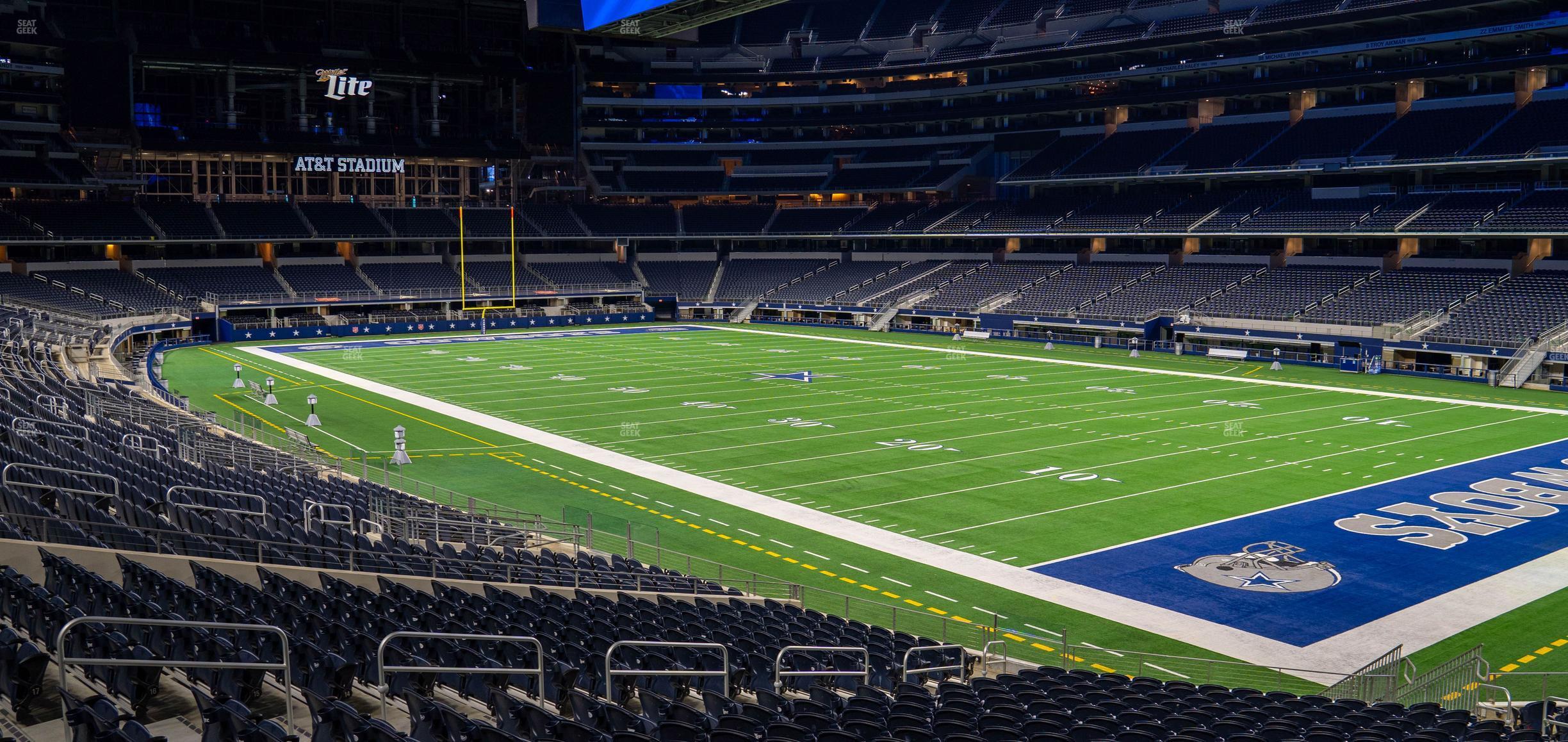 Seating view for AT&T Stadium Section Hall Of Fame Suite 226