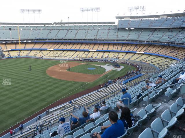 Seating view for Dodger Stadium Section 43 Rs