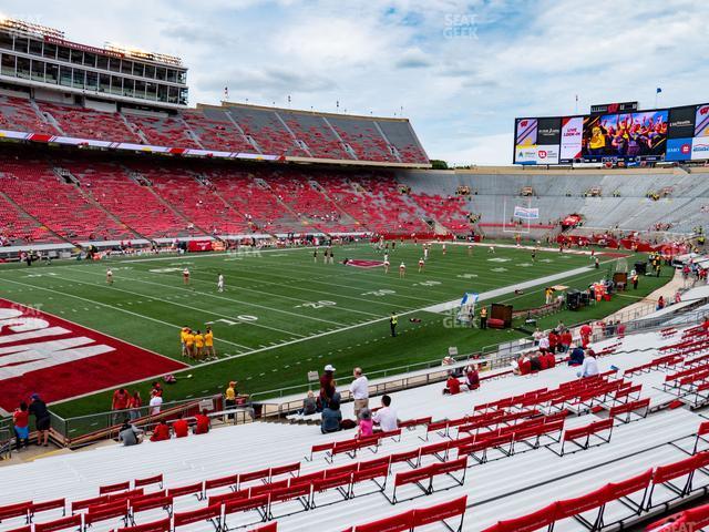 Seating view for Camp Randall Stadium Section X