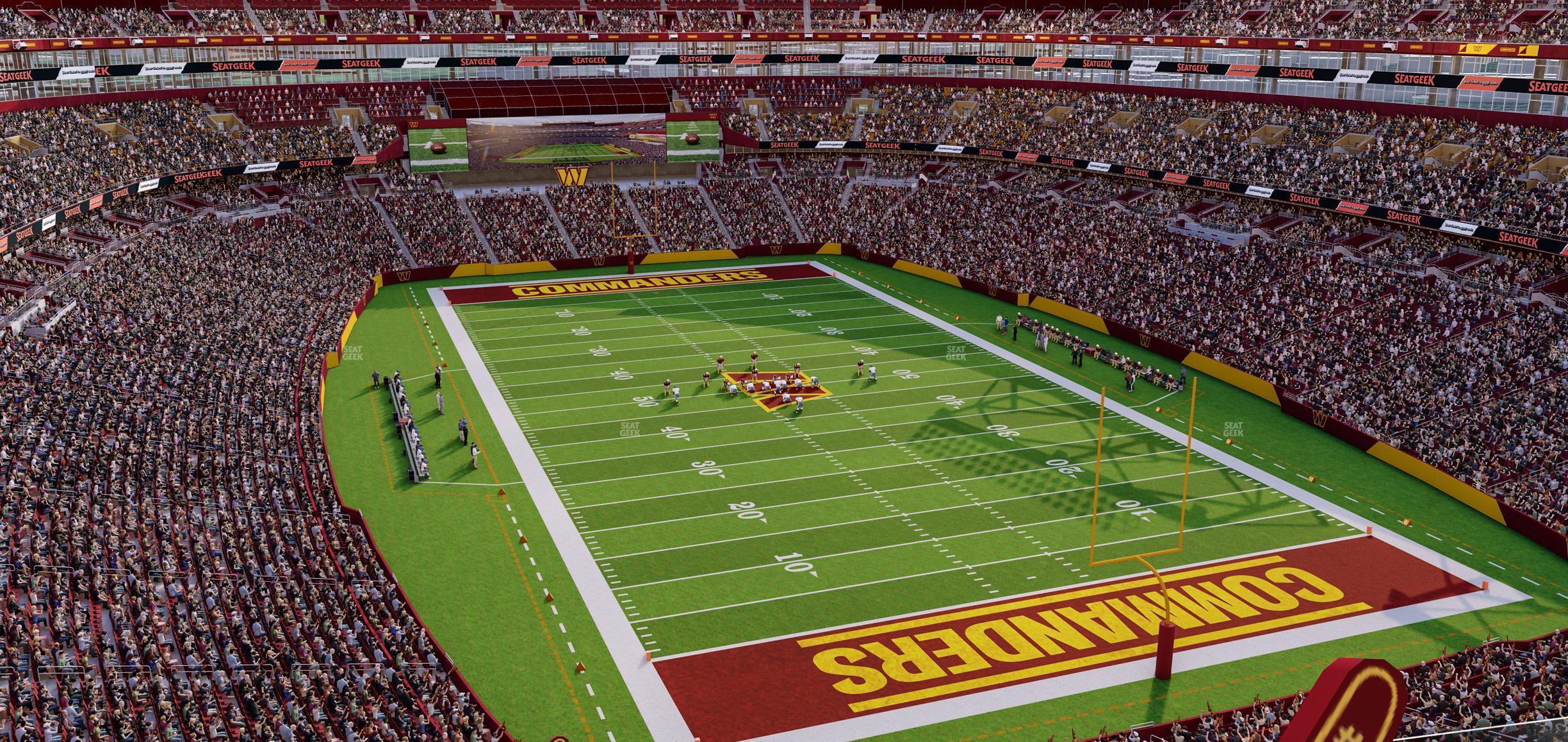 Seating view for Northwest Stadium Section 417