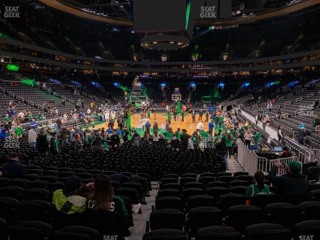 Seating view for TD Garden Section Loge 17