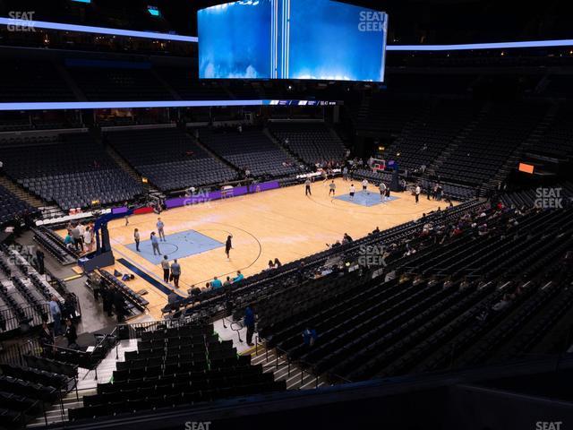 Seating view for FedExForum Section 112 A