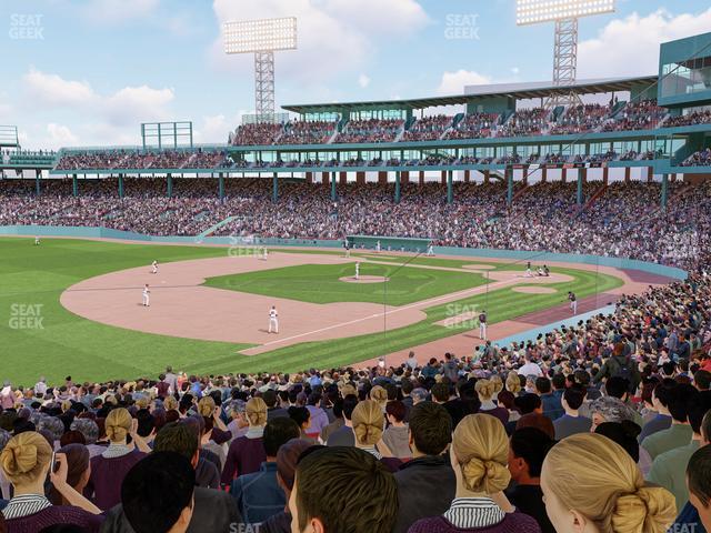 Seating view for Fenway Park Section Grandstand 30