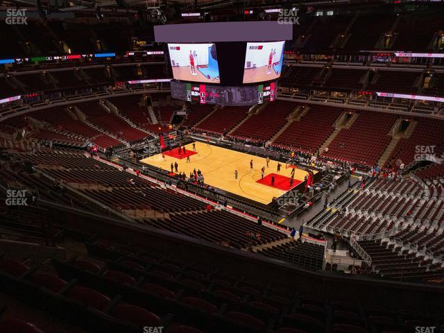 Seating view for United Center Section 314