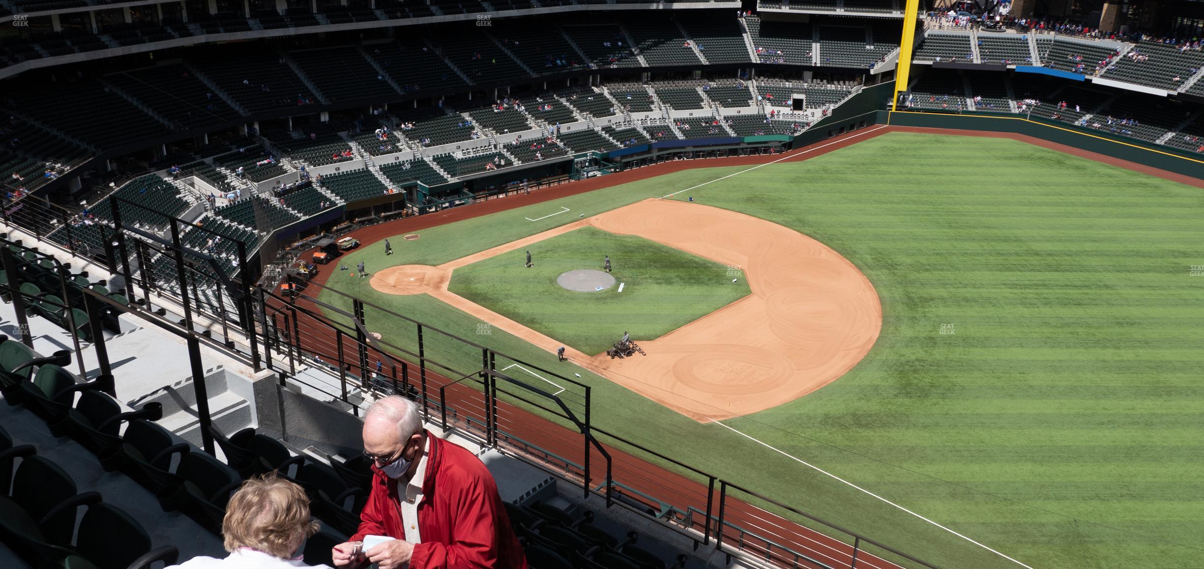 Seating view for Globe Life Field Section 320