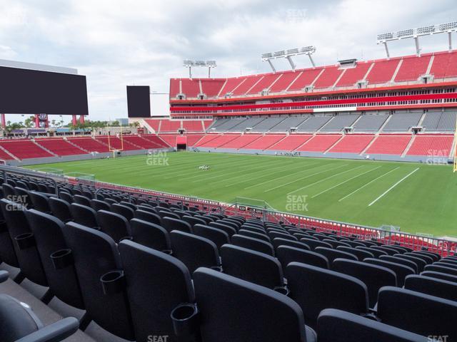 Seating view for Raymond James Stadium Section 240