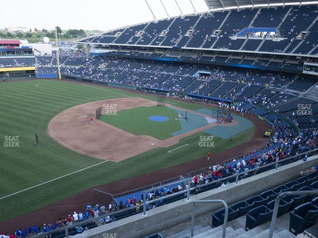 Seating view for Kauffman Stadium Section 406