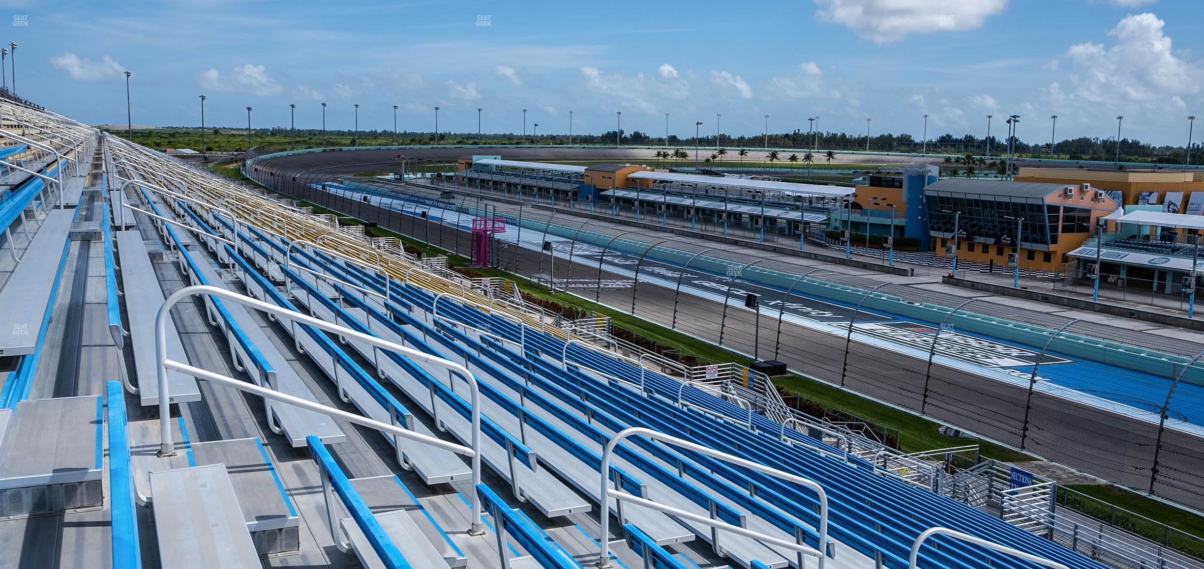 Seating view for Homestead-Miami Speedway Section 219