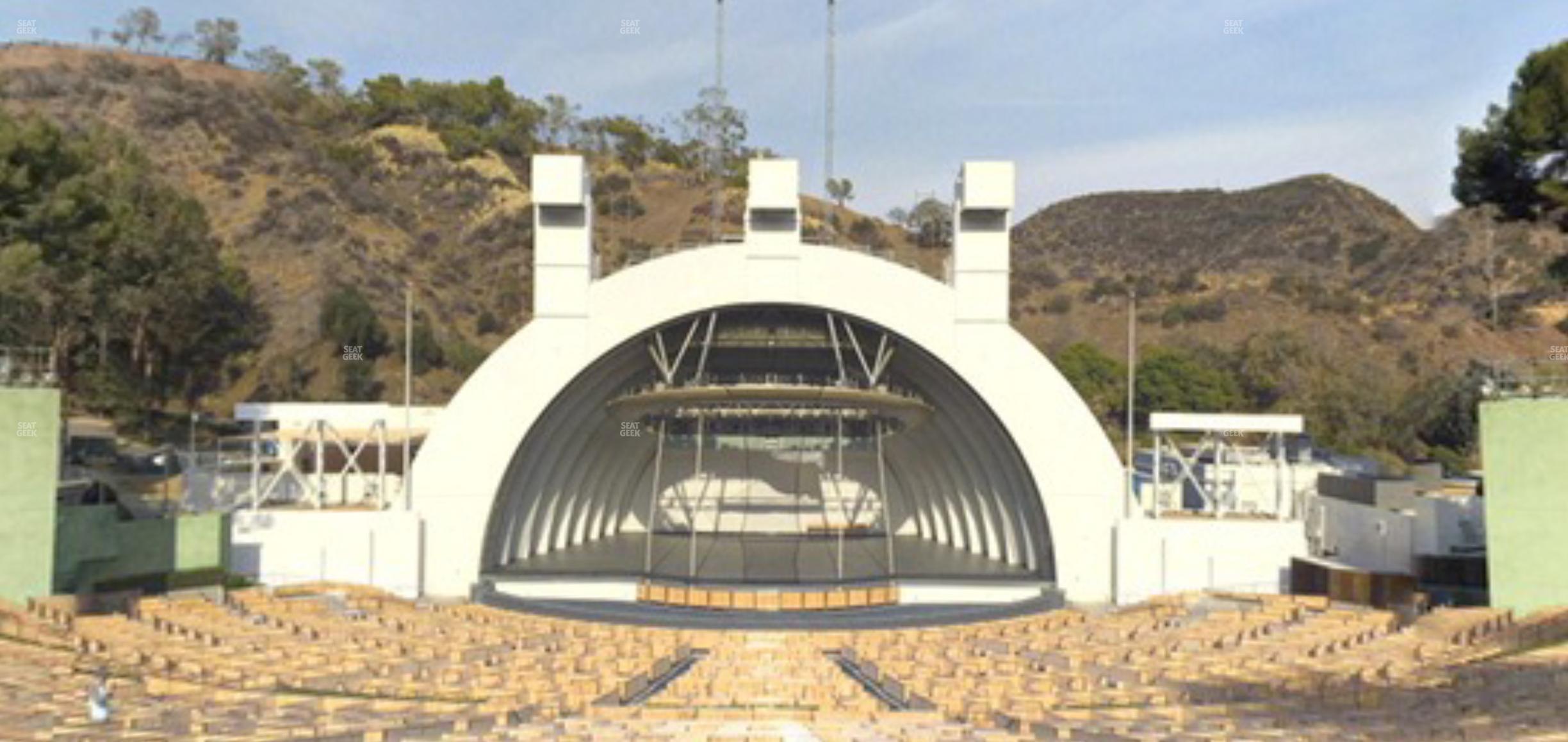 Seating view for Hollywood Bowl Section H