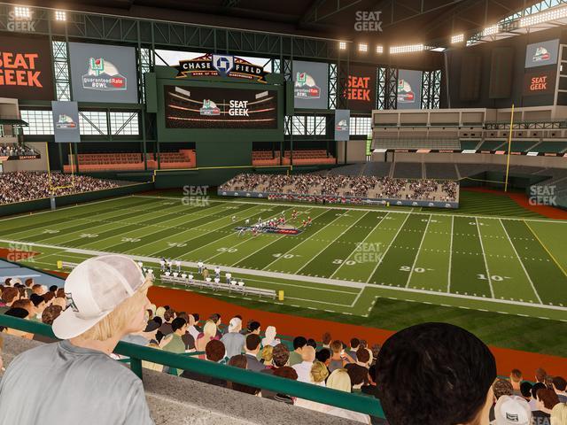 Seating view for Chase Field Section Suite 46