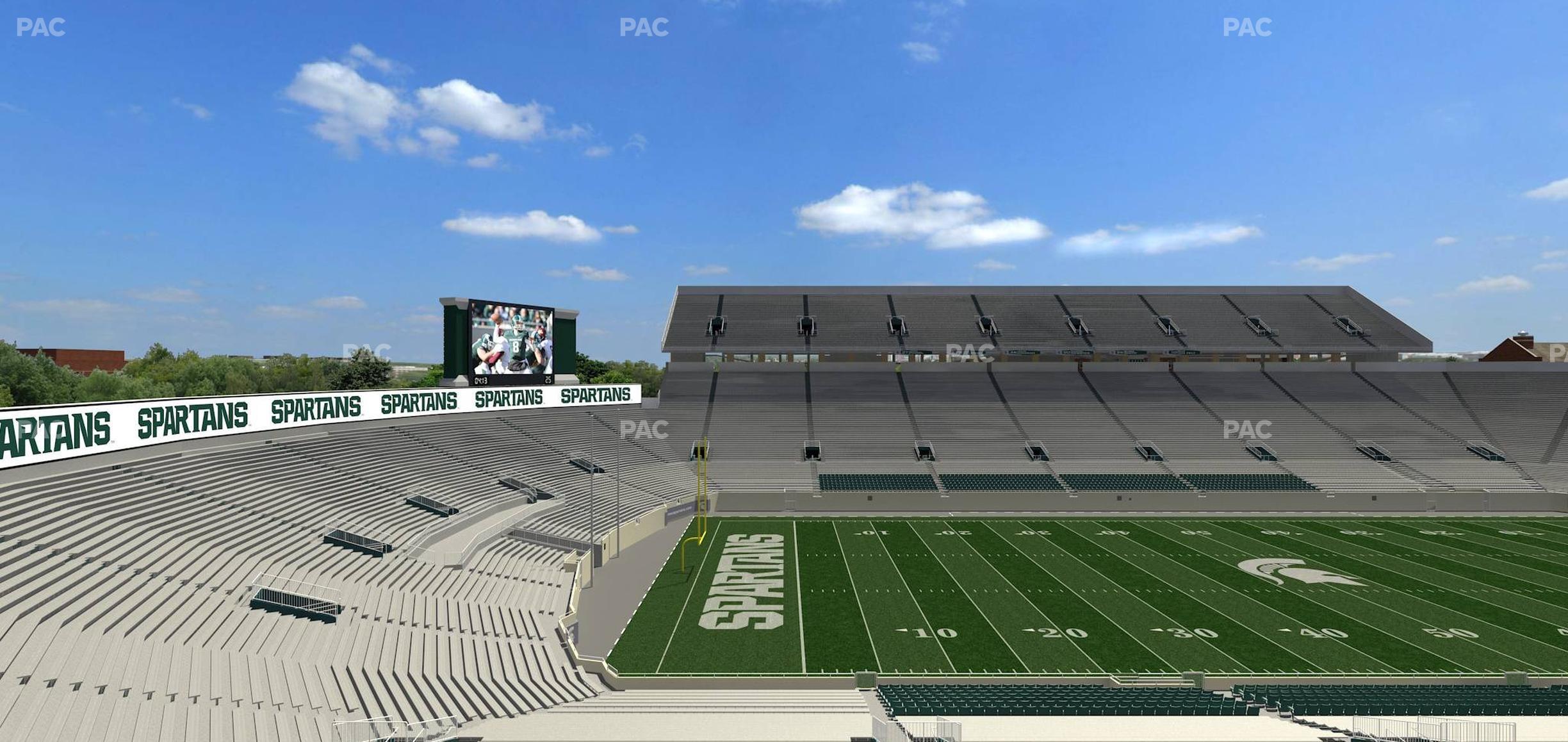 Seating view for Spartan Stadium (Michigan) Section 26