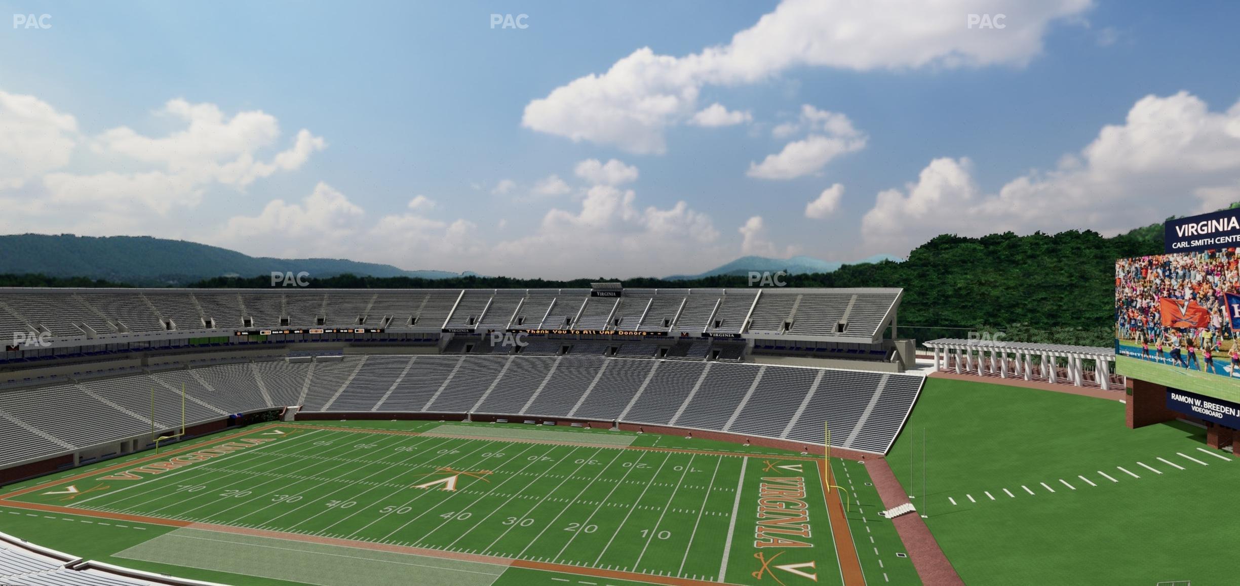 Seating view for Scott Stadium Section 503