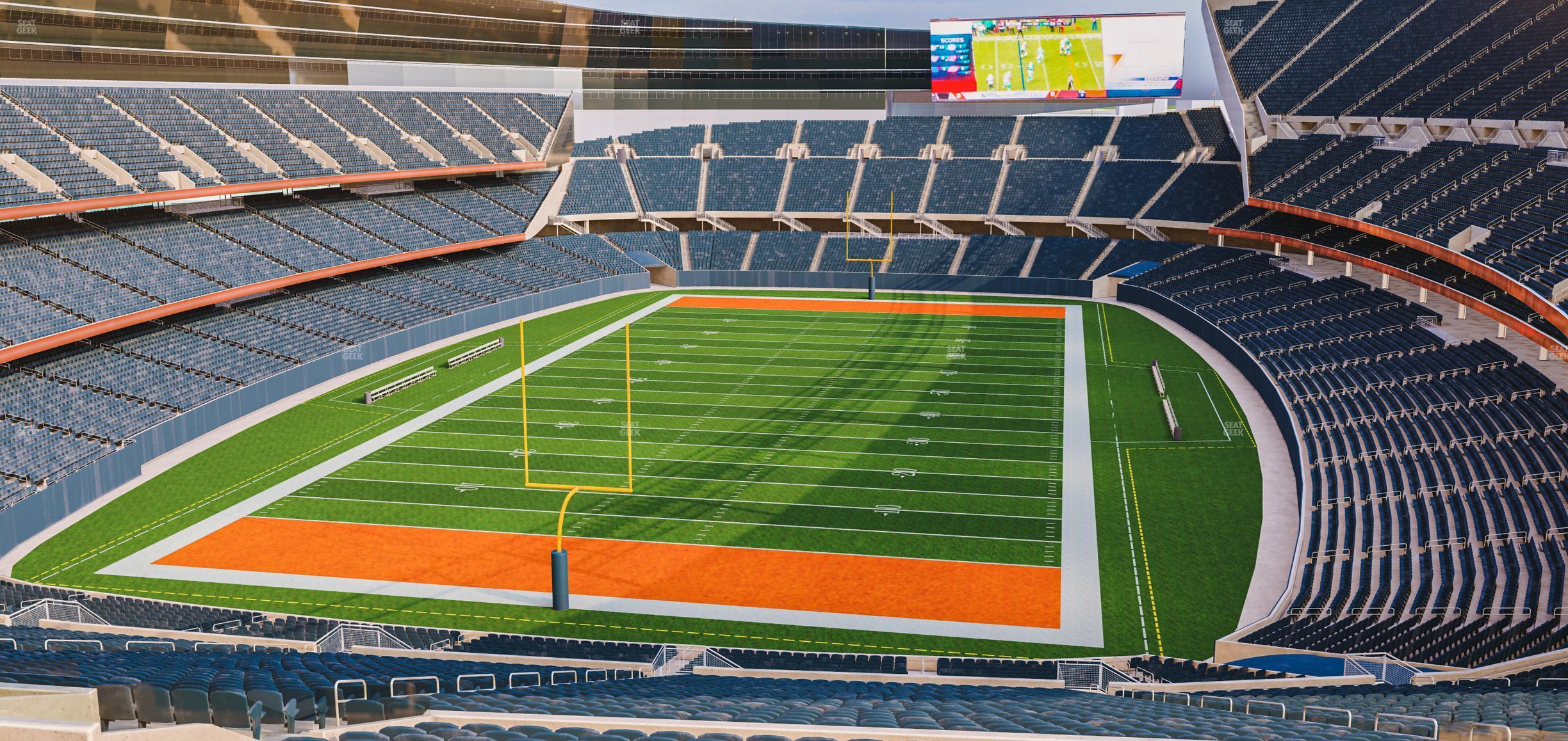 Seating view for Soldier Field Section 350