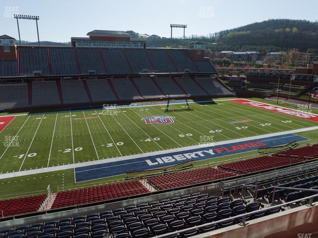 Seating view for Williams Stadium Section 307