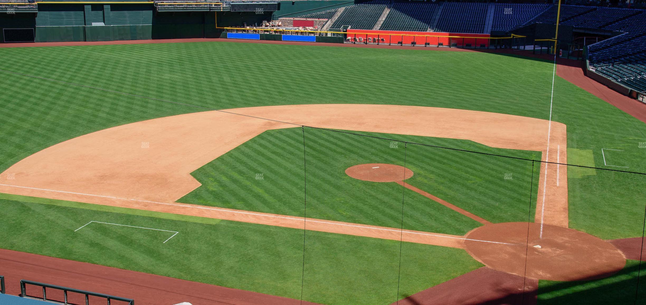 Seating view for Chase Field Section 210 I