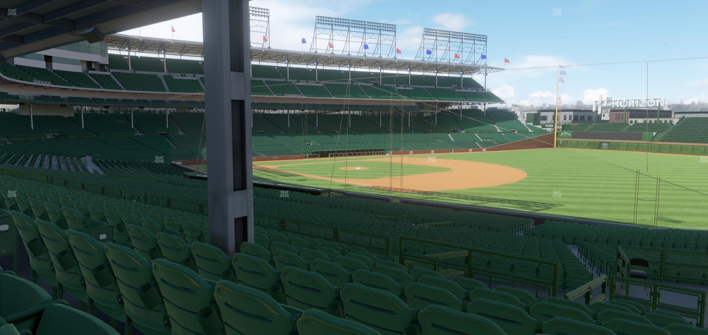 Seating view for Wrigley Field Section 229