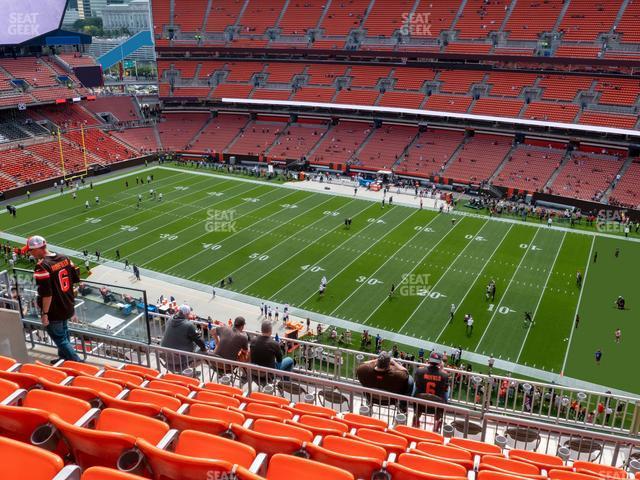 Seating view for Huntington Bank Field Section 537