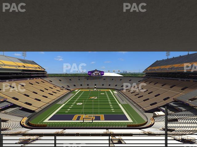 Seating view for Tiger Stadium Section Suite 252