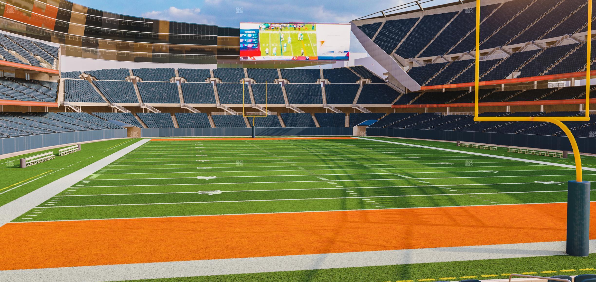 Seating view for Soldier Field Section 153