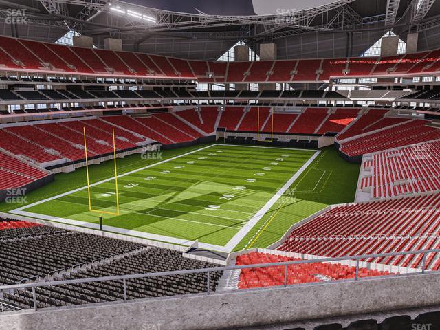 Seating view for Mercedes-Benz Stadium Section 247