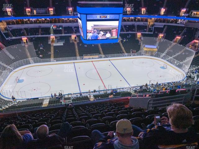 Seating view for Enterprise Center Section 304