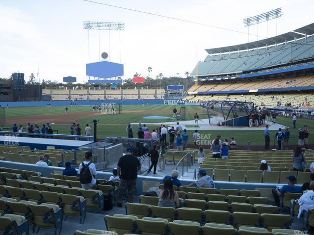 Seating view for Dodger Stadium Section 13 Fd