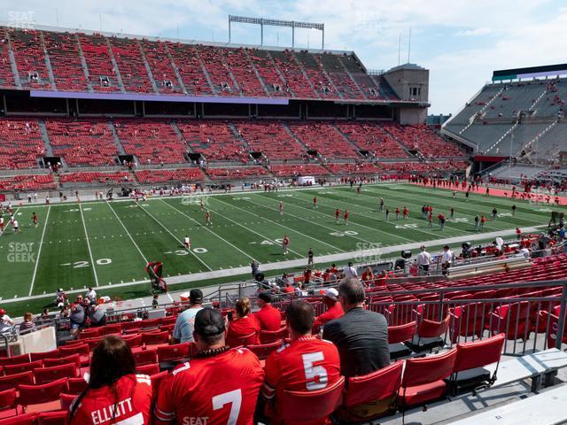 Seating view for Ohio Stadium Section 17 A