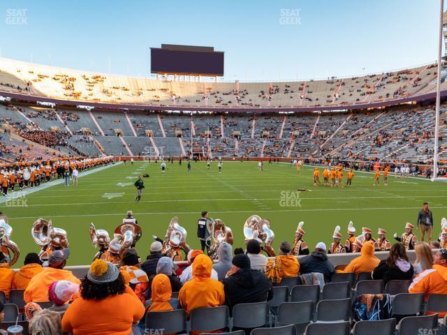 Seating view for Neyland Stadium Section Nt 17