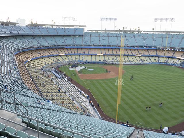 Seating view for Dodger Stadium Section 54 Rs