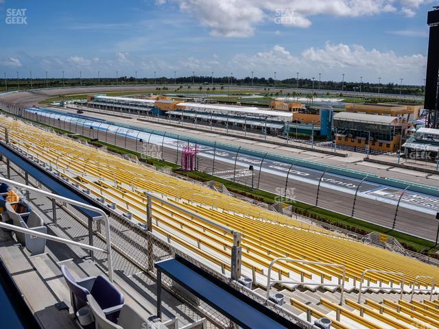 Seating view for Homestead-Miami Speedway Section Speedway Club 322