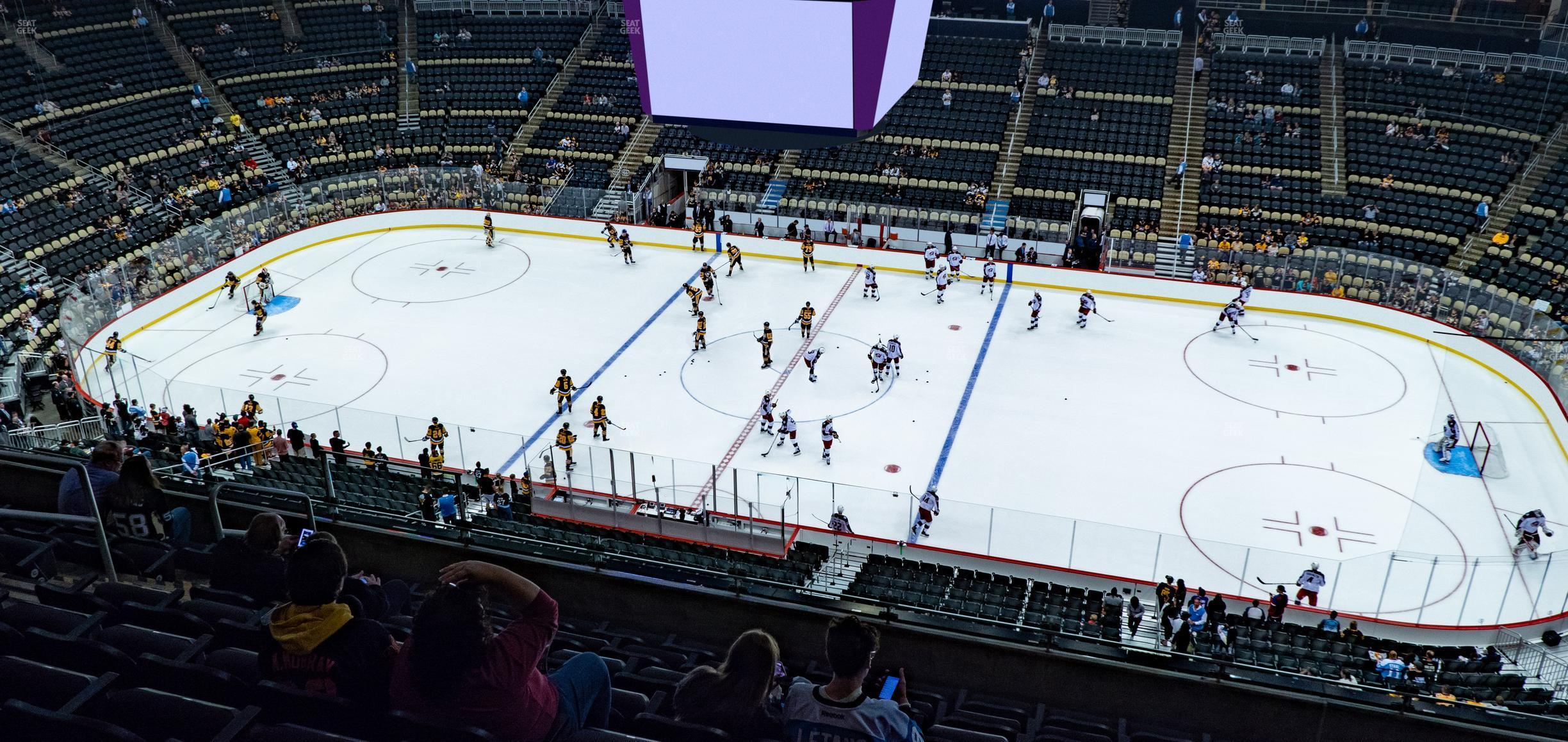 Seating view for PPG Paints Arena Section 218