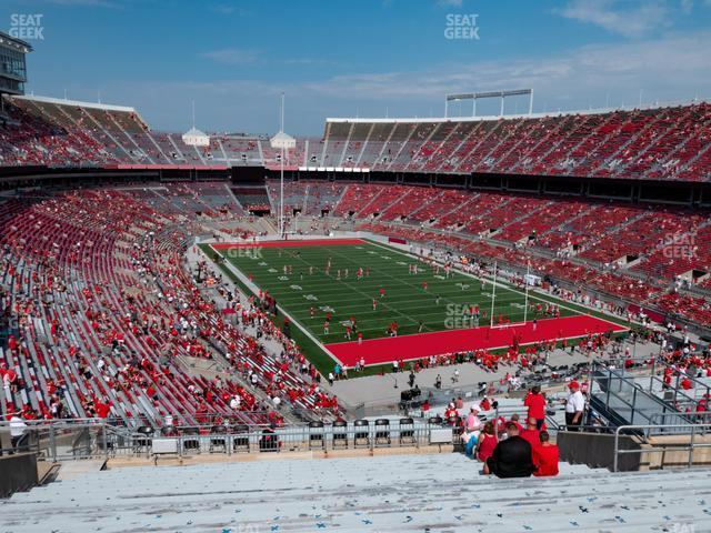 Seating view for Ohio Stadium Section 33 B