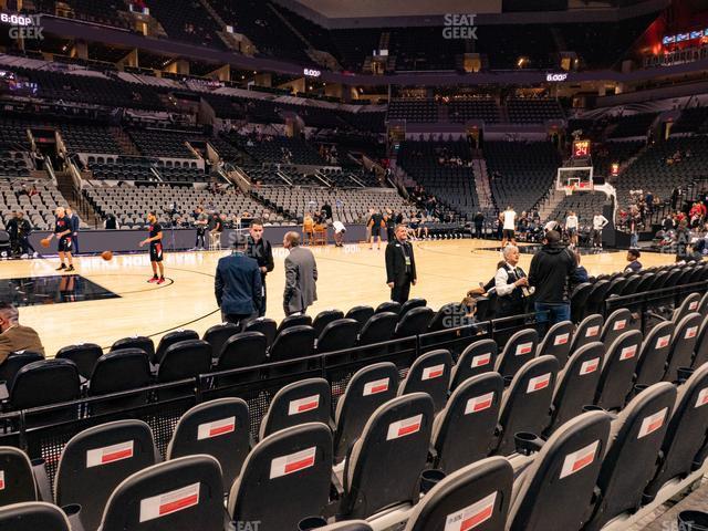 Seating view for Frost Bank Center Section Charter 24